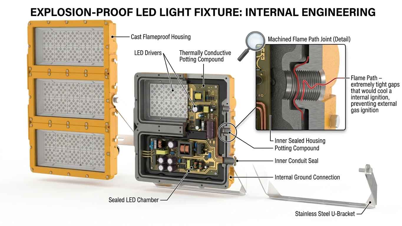 How does explosion proof lighting work?（images 1）