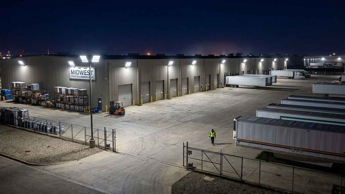 100W LED Flood Light (What It Actually Delivers in Real Conditions)（images 1）