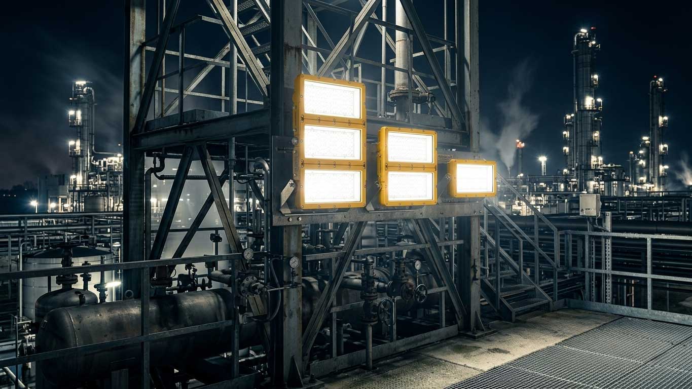 explosion proof led flood light: engineered safety for hazardous environments（images 1）