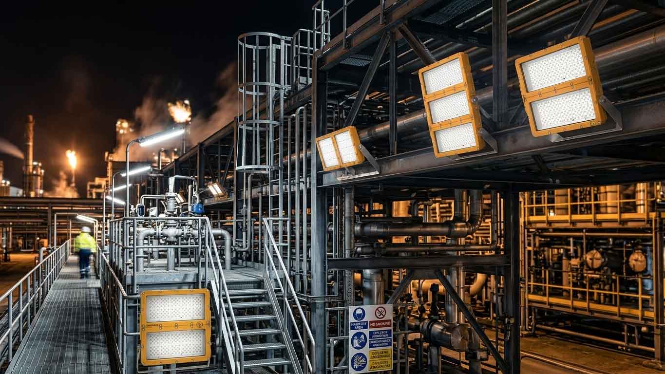 ex floodlights for hazardous areas: what really matters in the field（images 1）