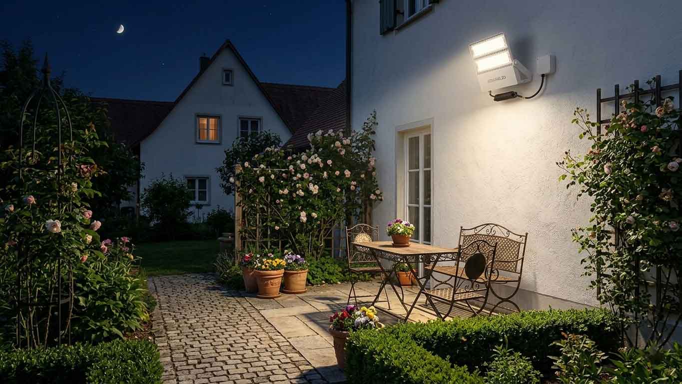 60 watt flood light: compact efficiency for targeted outdoor lighting（images 1）