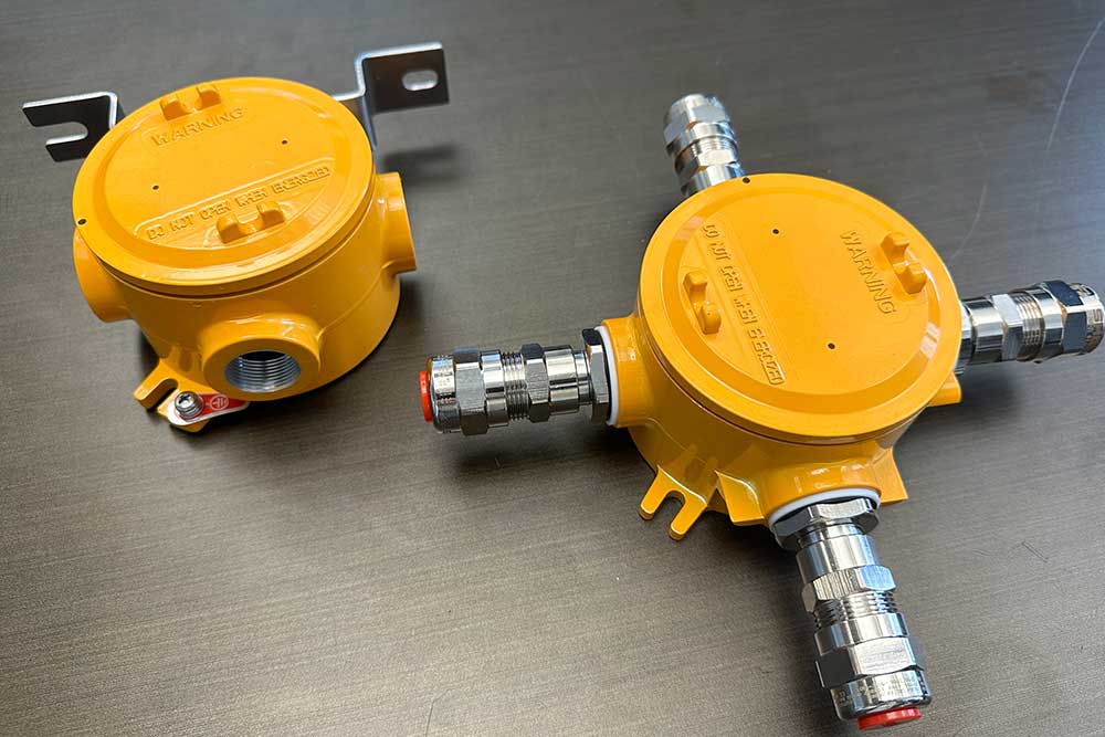 Hazardous Area Junction Box Used in Real Hazard...