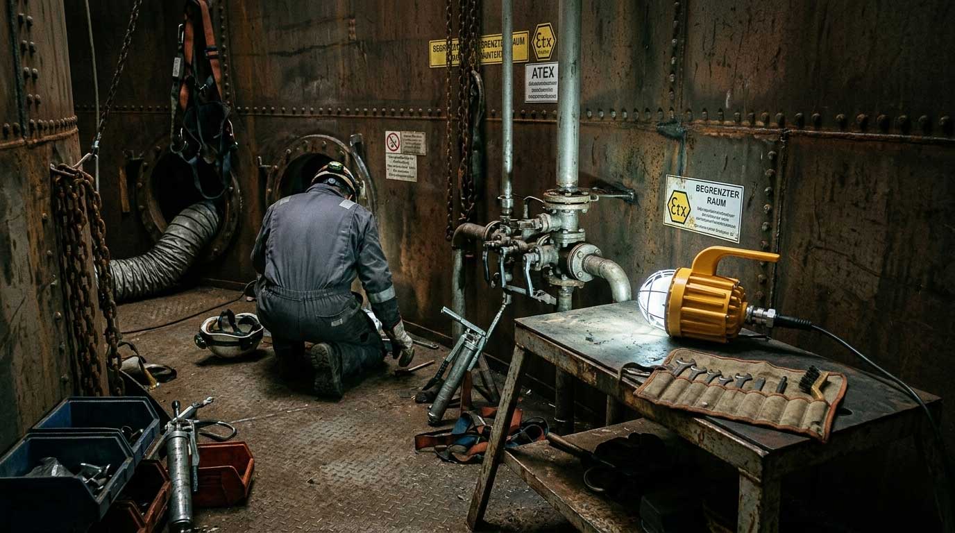 Portable Explosion Proof Lighting: What Actually Matters in Hazardous Maintenance（images 1）