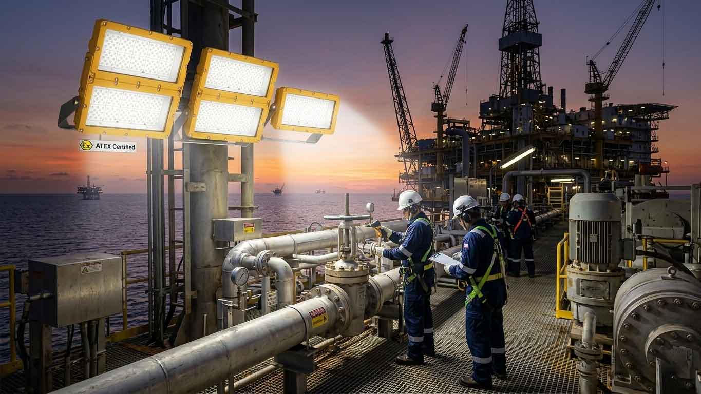 ATEX LED Flood Light Brands for Hazardous Industrial Lighting（images 2）