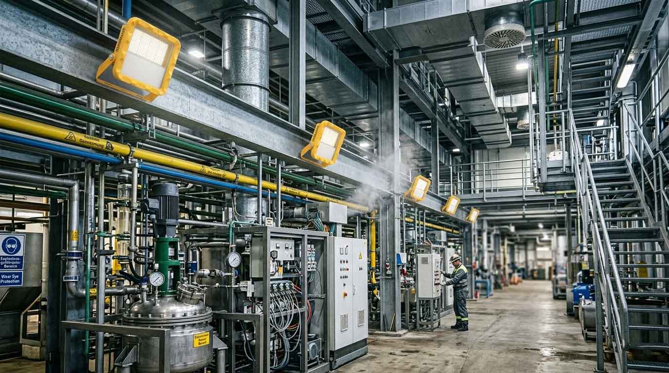 explosion proof lamp ex proof lighting for Hazardous Industrial Environments（images 2）