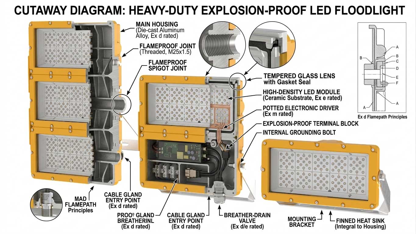 flame proof lights: real-world safety, performance, and selection guide（images 2）