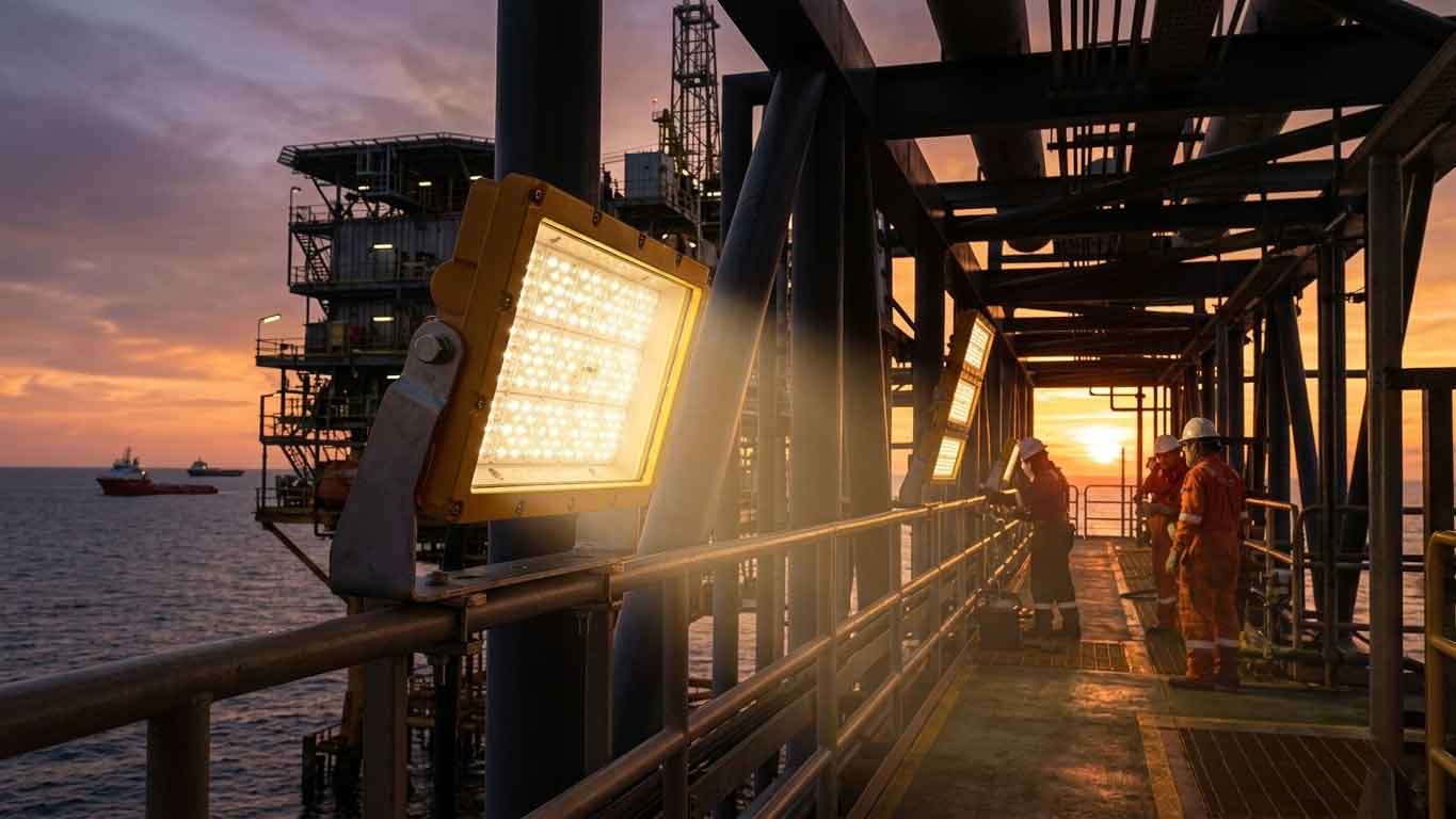 ATEX Approved LED Lighting Supply for Hazardous Industrial Environments（images 2）