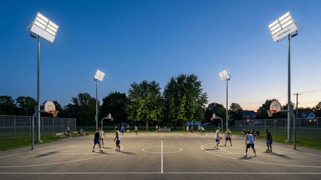 led flood light with lens: precision optics for controlled illumination（images 2）