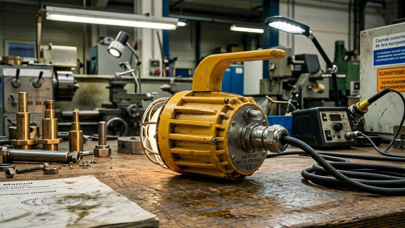 Explosion Proof Hand Lamp: What You Only Learn After Working Inside the Tank（images 2）