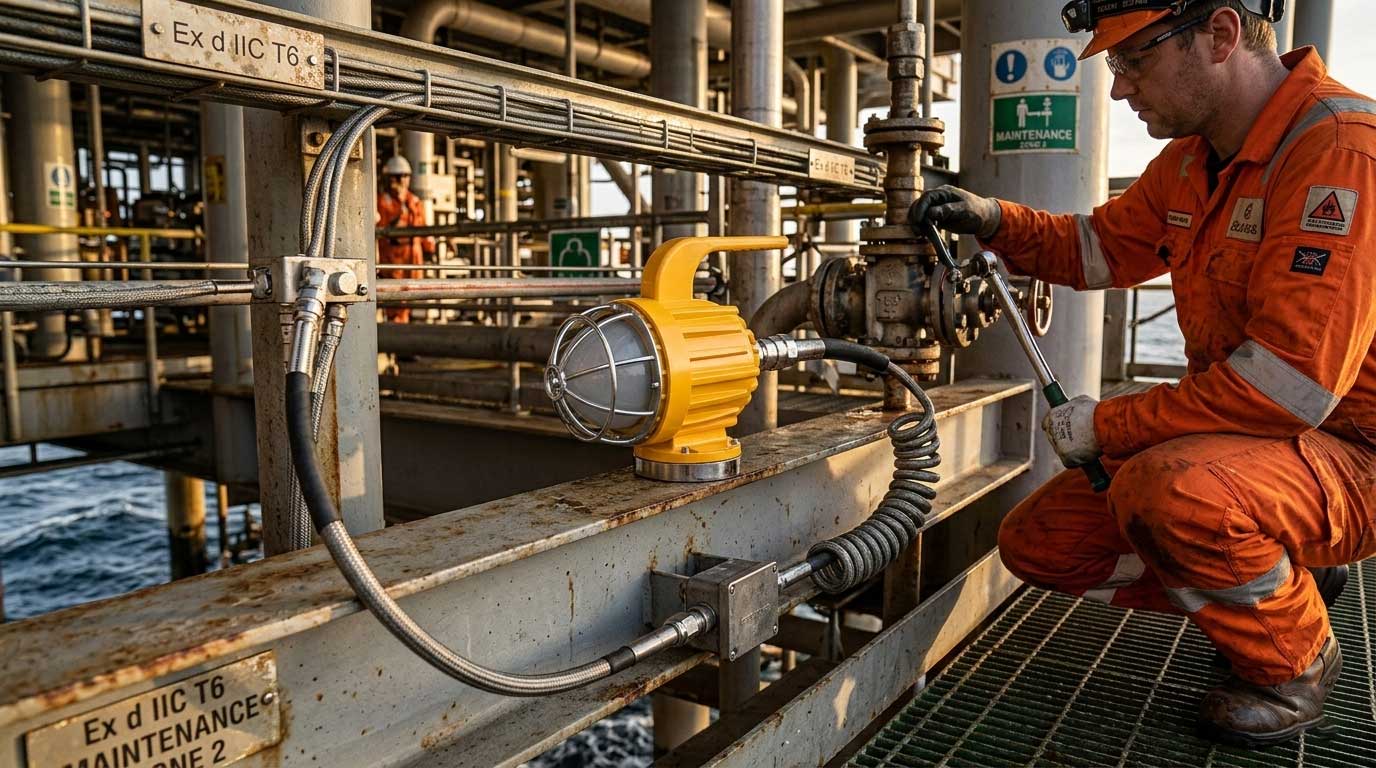 Portable Explosion Proof Lighting: What Actually Matters in Hazardous Maintenance（images 2）