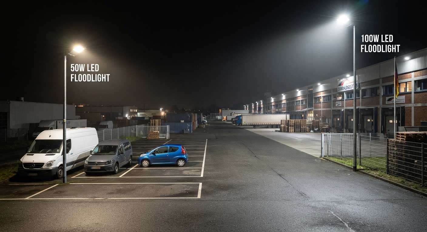 How Far Will a LED Flood Light Shine? 2 2gfdshgfjhg