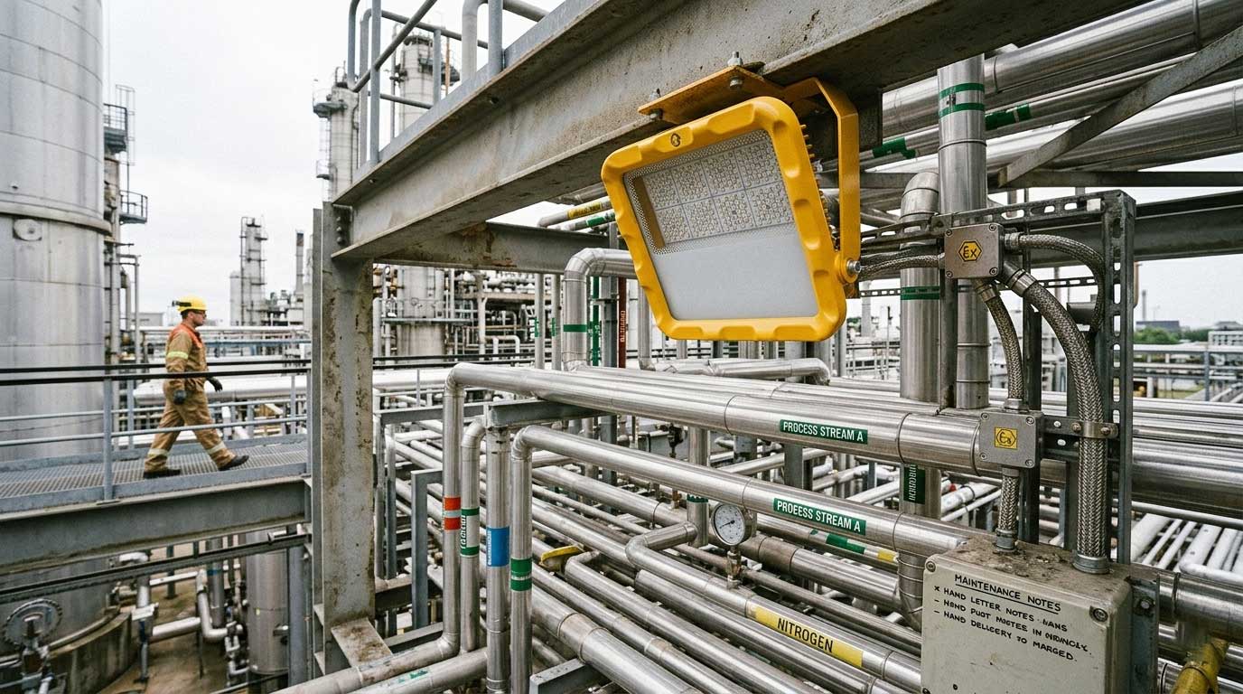 Ex-Proof LED Lighting Fixtures for High-Risk Industrial Environments（images 2）