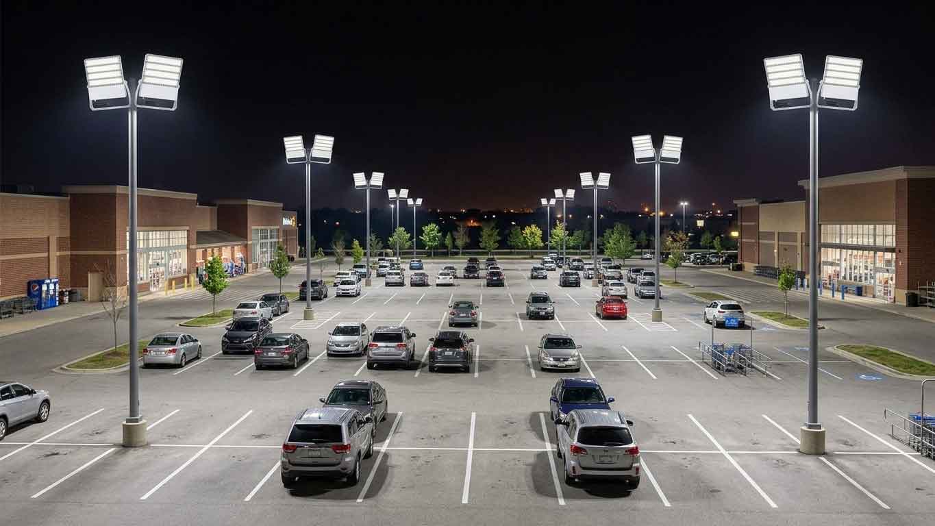 200w led flood light: balanced power and efficiency for outdoor lighting（images 2）