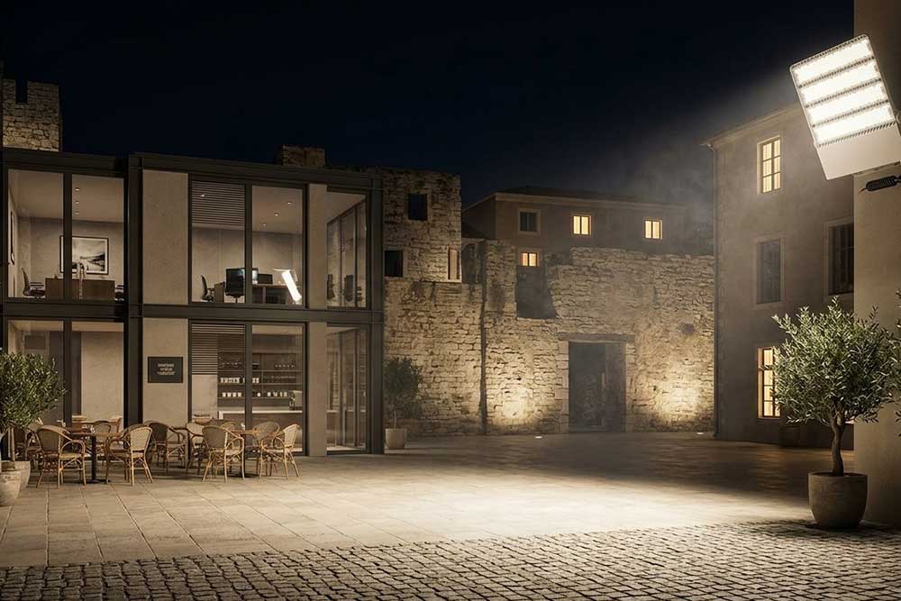 foco led 100w floodlights: practical outdoor li...