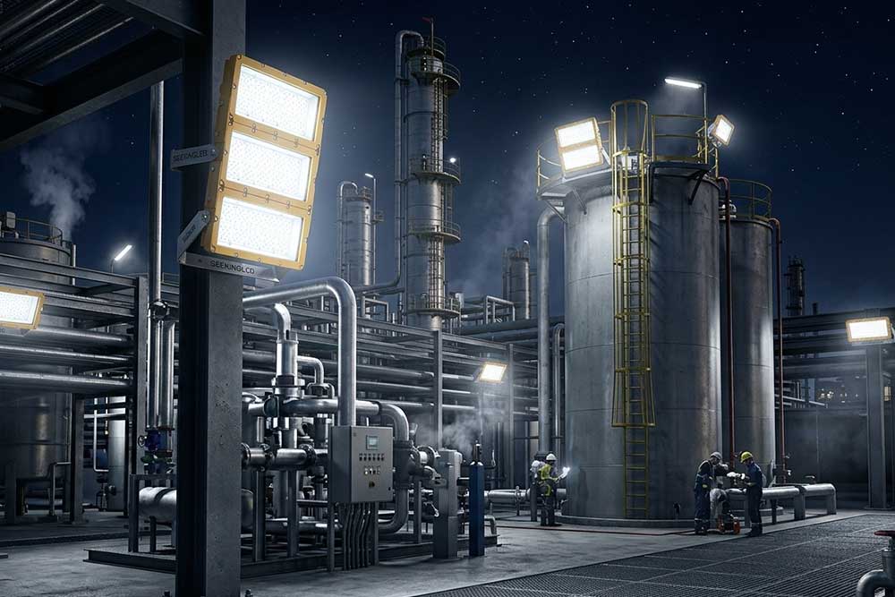 explosion proof led flood light: engineered saf...