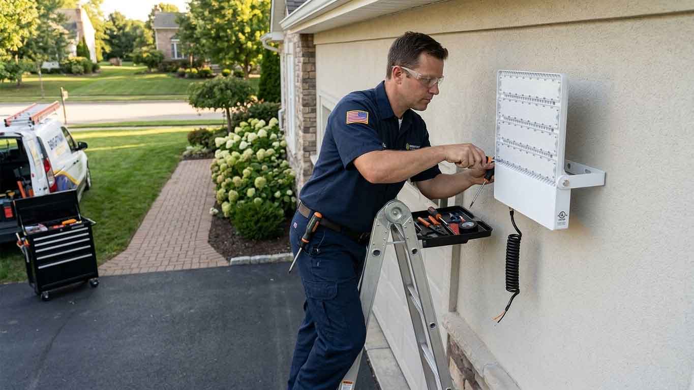 100W LED Flood Light (What It Actually Delivers in Real Conditions)（images 3）