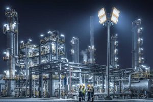 ATEX LED Flood Light in Hazardous Industrial En...