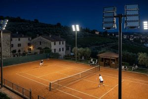 how long do led tennis court lights last?
