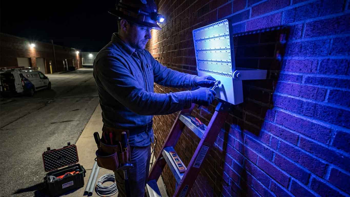 Colored LED Flood Lights (How They Actually Transform a Space)（images 4）