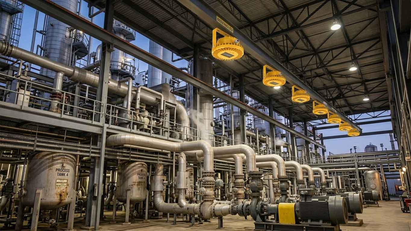 What is an explosion-proof high bay light fixture?（images 1）