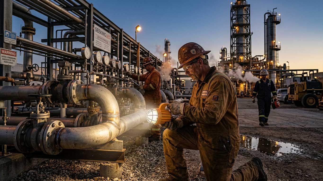 What is an explosion-proof LED work light?（images 1）