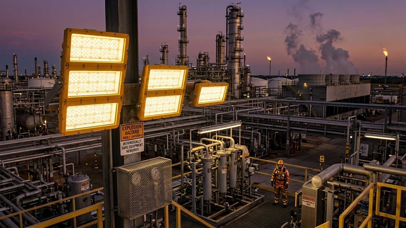 explosion proof led lighting class 1 division 1（images 1）