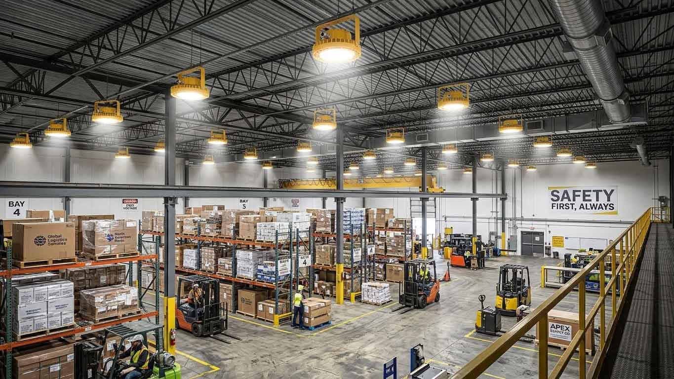 What is an explosion-proof high bay light fixture?（images 3）