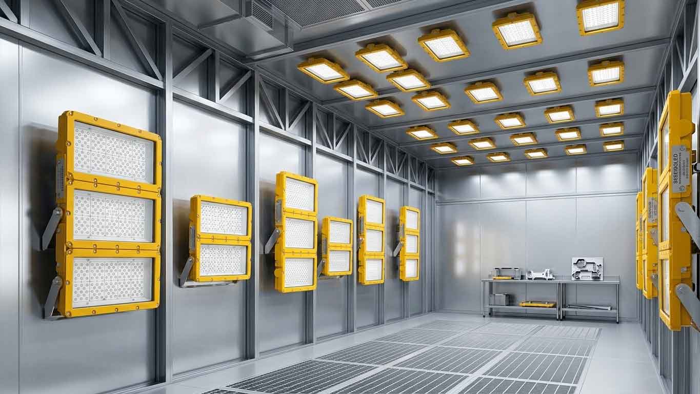 Explosion proof lights for paint booth 3 Explosion proof lights for paint booth(images 3)