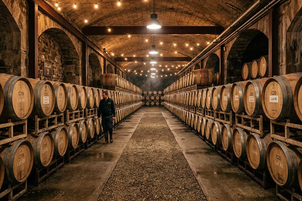 Wine Cellar LED Lighting for Winery Fermentatio...