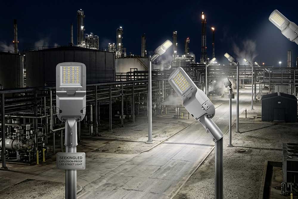 Emergency explosion-proof LED street light link...