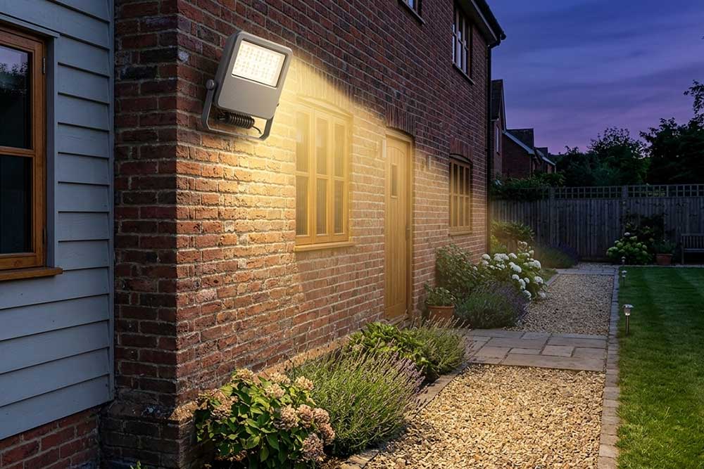 how to install flood lights?