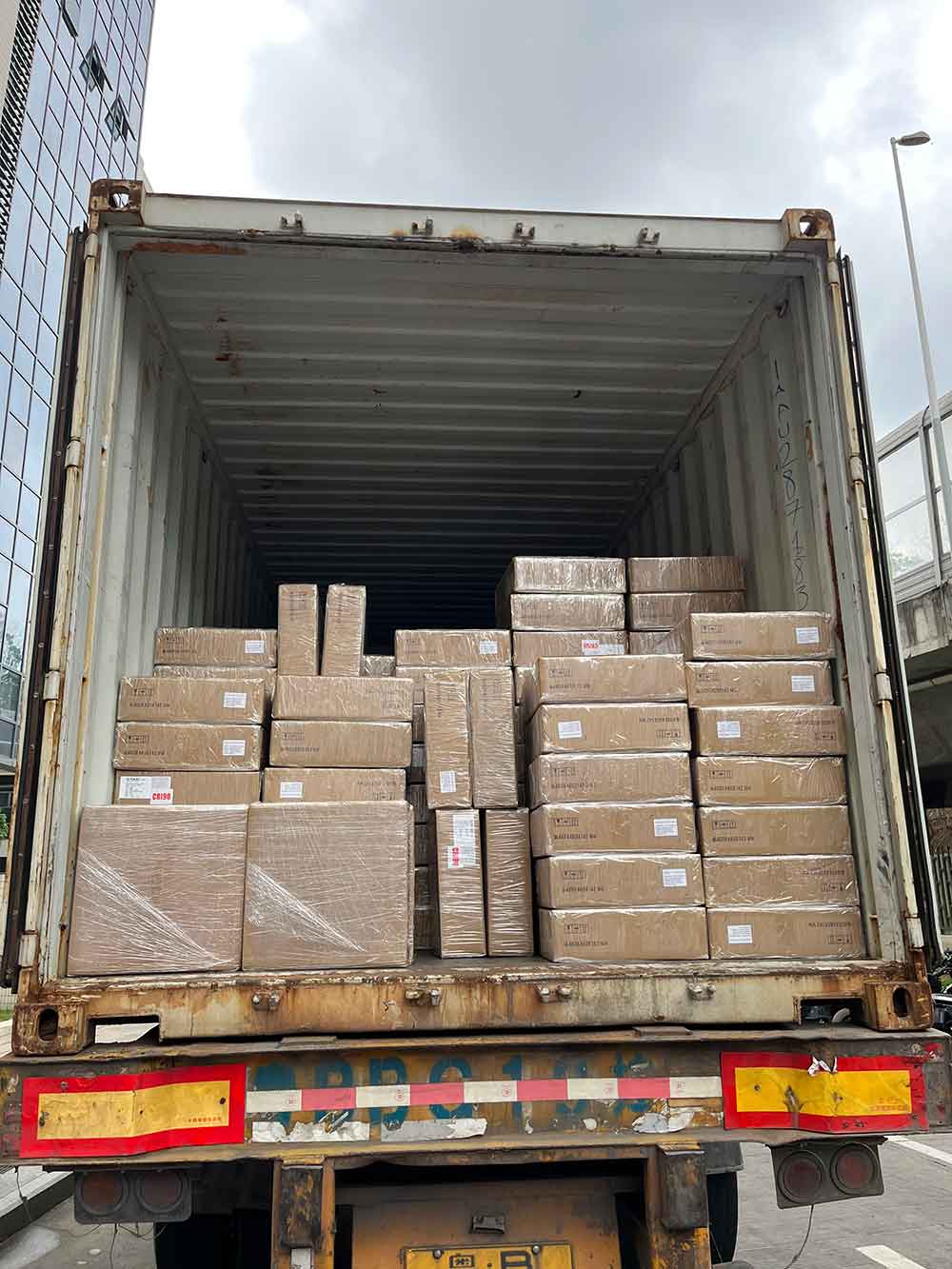 SEEKINGLED GSL Canopy Lights Ship to Belgium Food Plant（images 3）