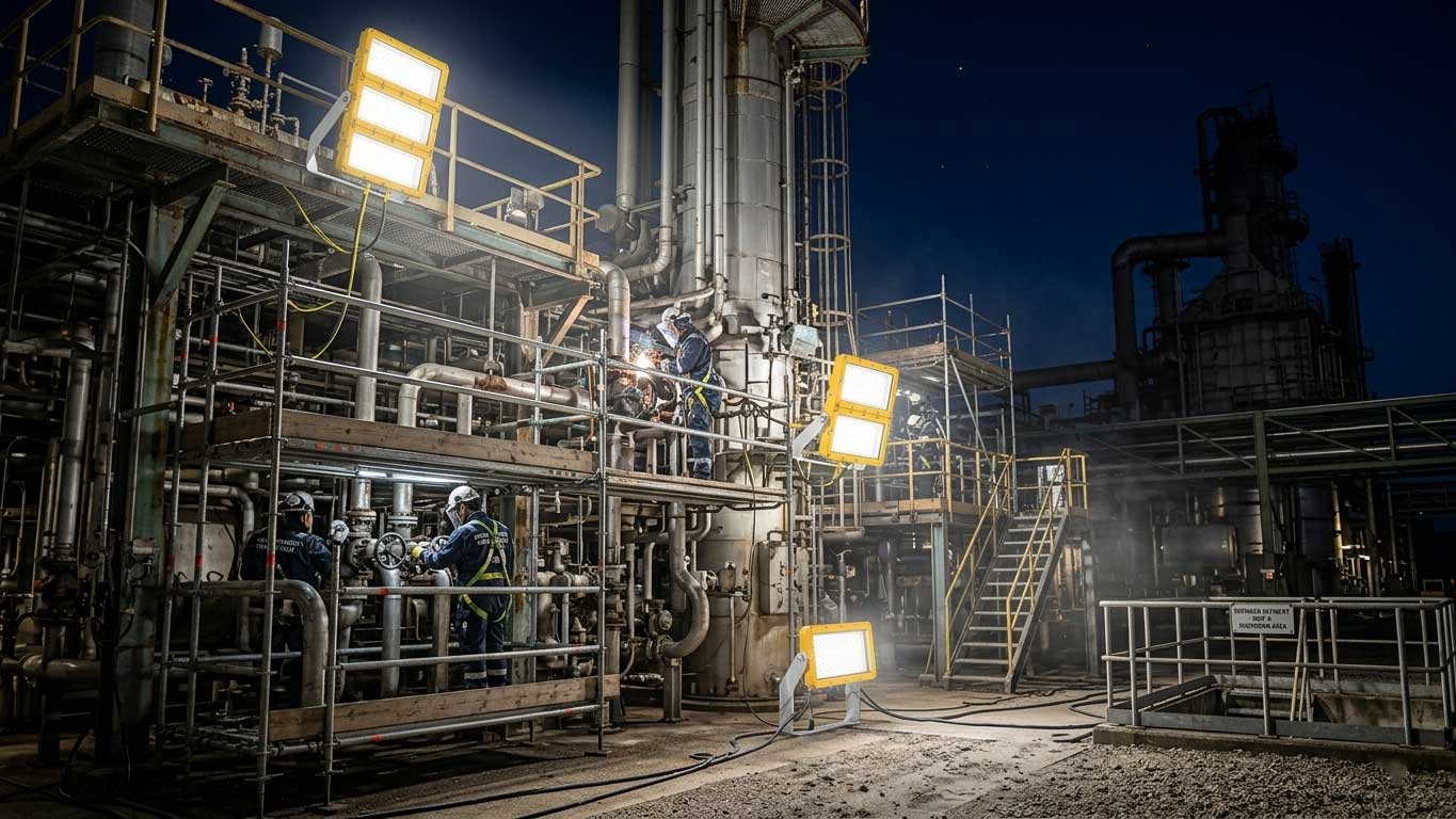 Explosion Proof Temporary Lighting: Safe Illumination for Hazardous Worksites 1 1gfdsjhgjhfdsgfds