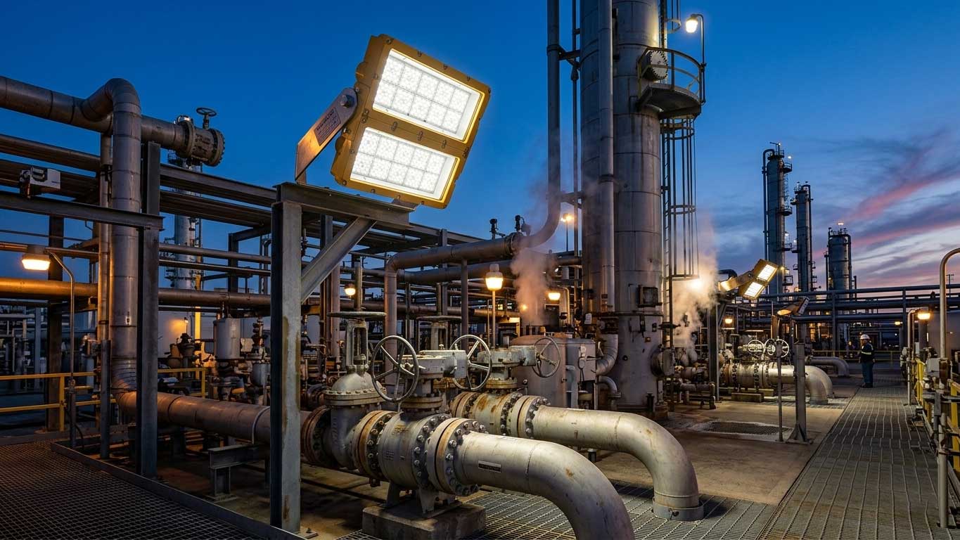 Class 1 Div 2 Light Fixture for Hazardous Industrial Environments 1 1gffdhgfkjhgfkjhg