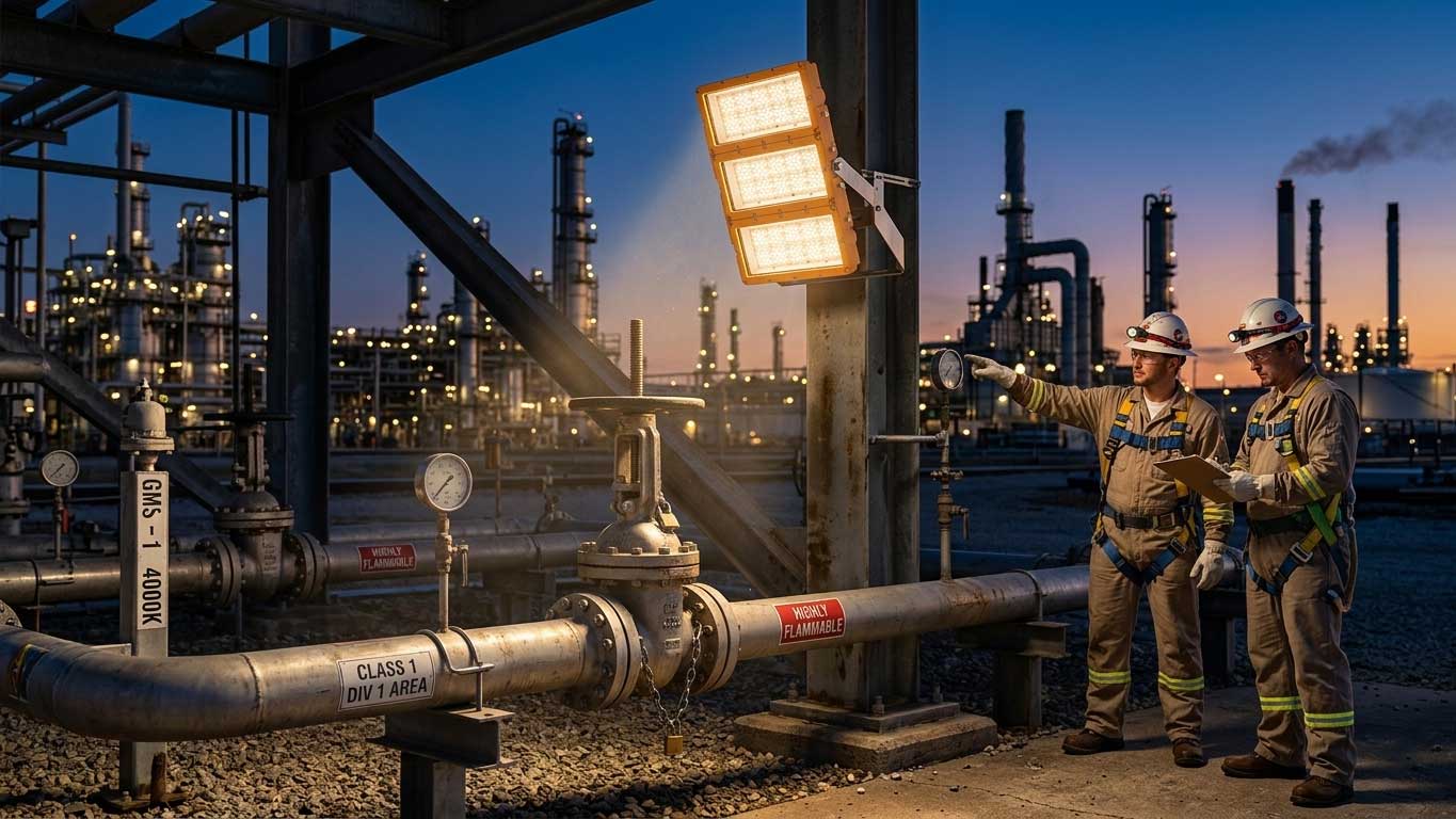 What is explosion proof Class 1 Div 1 lighting? 1 1hgfdahgfsdhgdfjhg