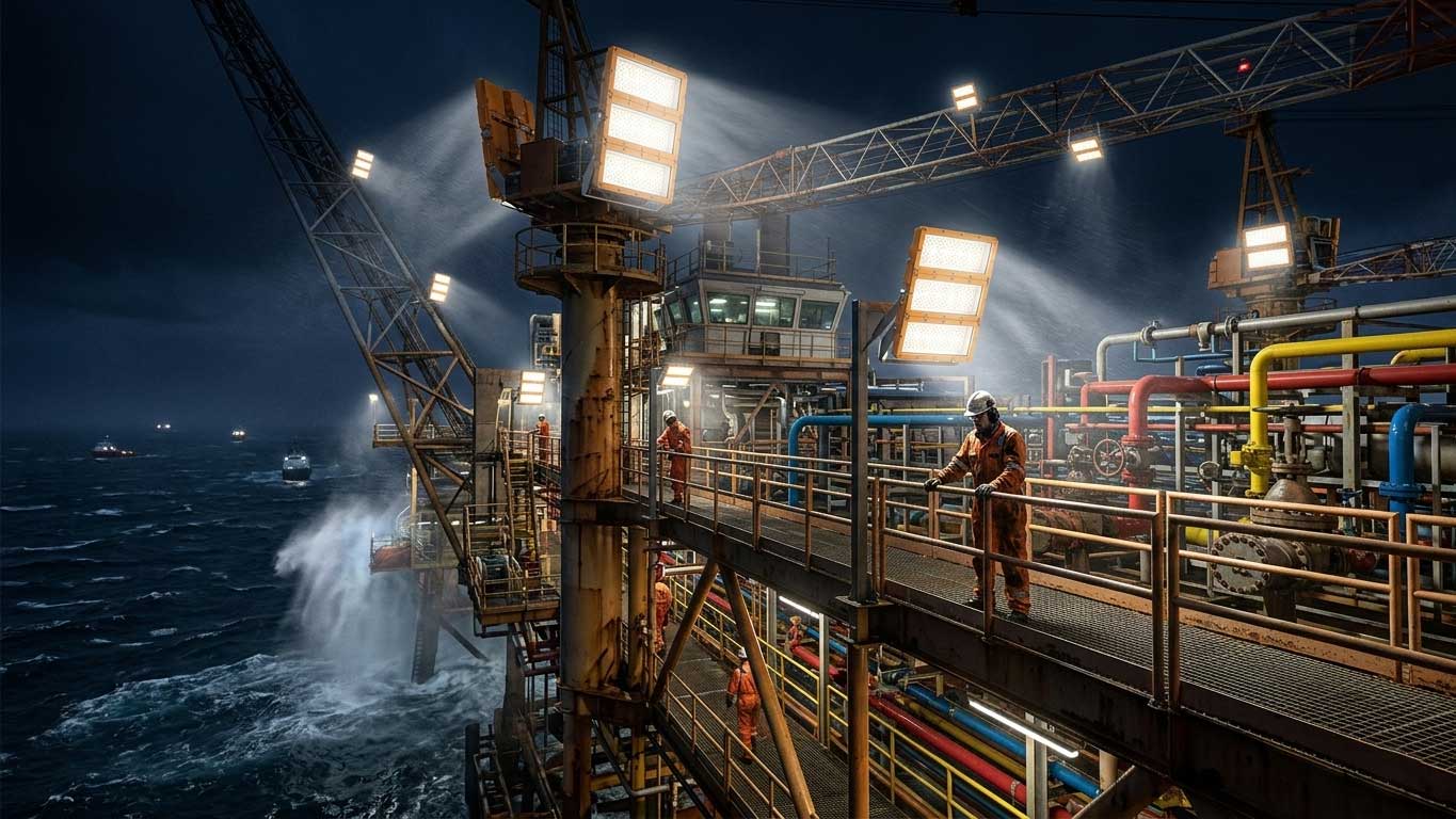 ATEX LED Flood Light for Hazardous Industrial Environments 1 1jhsygoiadhgfdhgd