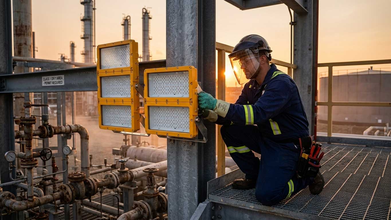 What is explosion proof Class 1 Div 1 lighting? 2 2fdsagfahgfdsh
