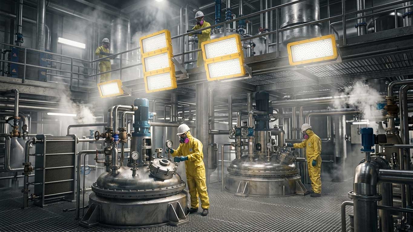 Explosion-Proof Light Fixtures for Hazardous Industrial Applications 3 3gfdsagfdsanhafhgs