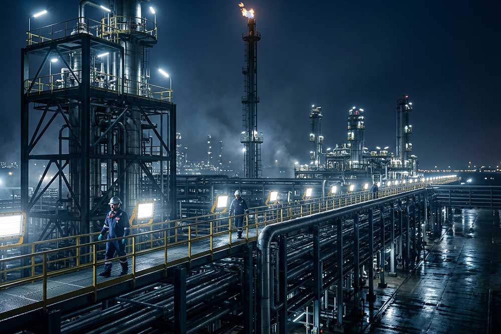 ATEX LED Flood Light for Hazardous Industrial E...