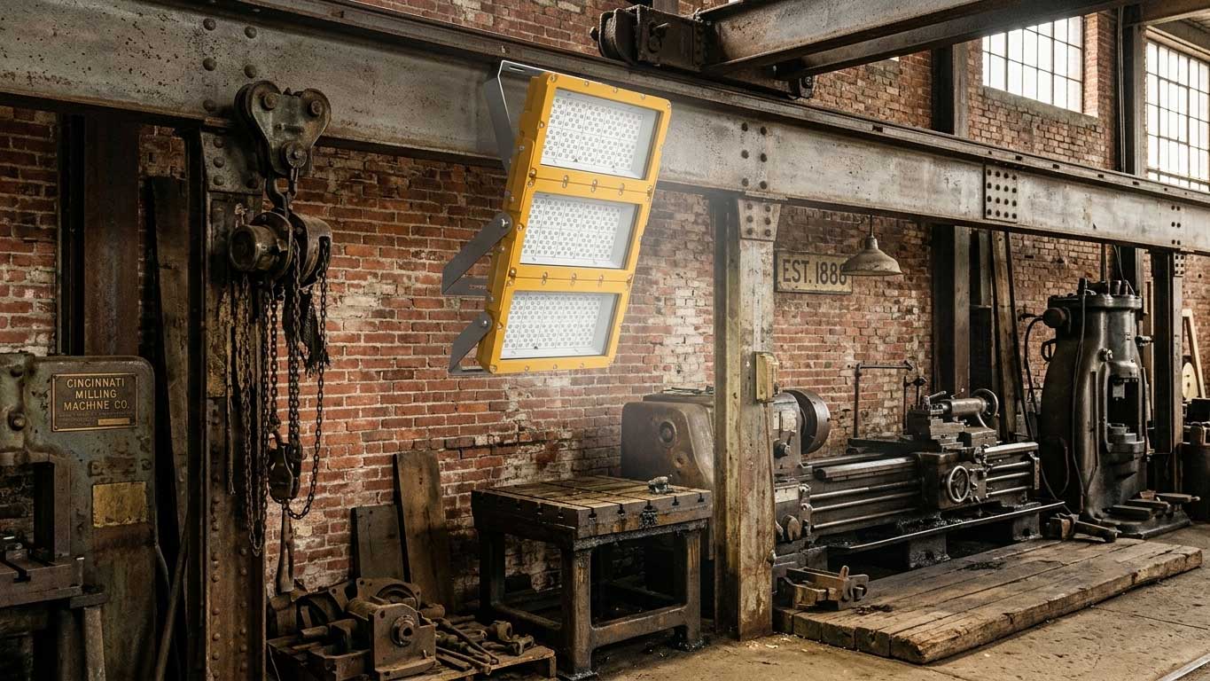 Vintage Explosion Proof Lighting: From Industrial Necessity to Modern Design Inspiration 1 1gfdsajhgfdjhgd