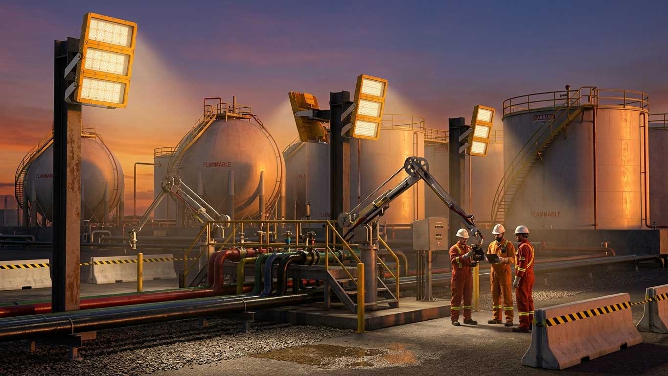 What Are Explosion Proof LED Light Fixtures? 1 1gfdsakhgfdj