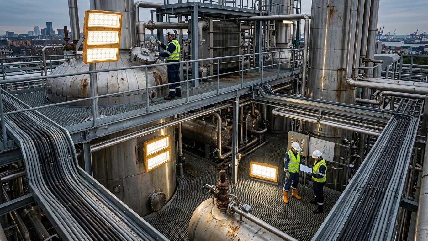 LED Lighting for Hazardous Areas: How to Choose Safe, Certified Industrial Lighting 1 1gfdshgfdjhgdf