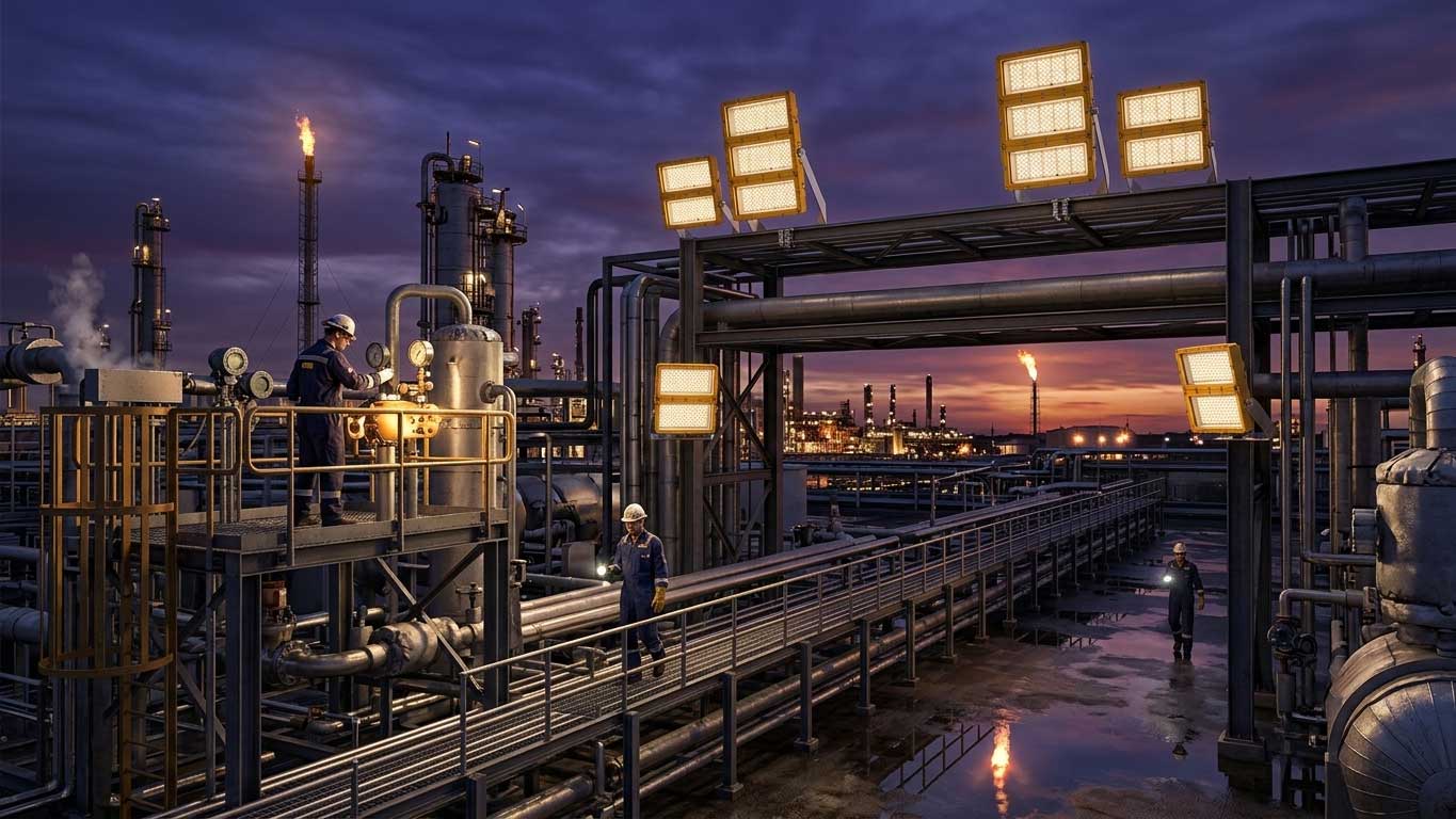 Zone 1 LED Floodlight: What Really Matters in Hazardous Area Lighting 2 2fdsahgfdshgfd