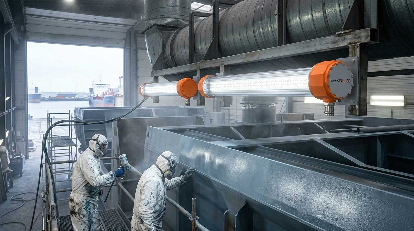 Explosion Proof Lighting Paint Booths: What Really Matters Inside a Spray Booth? 2 2gfdkshgfdjghf