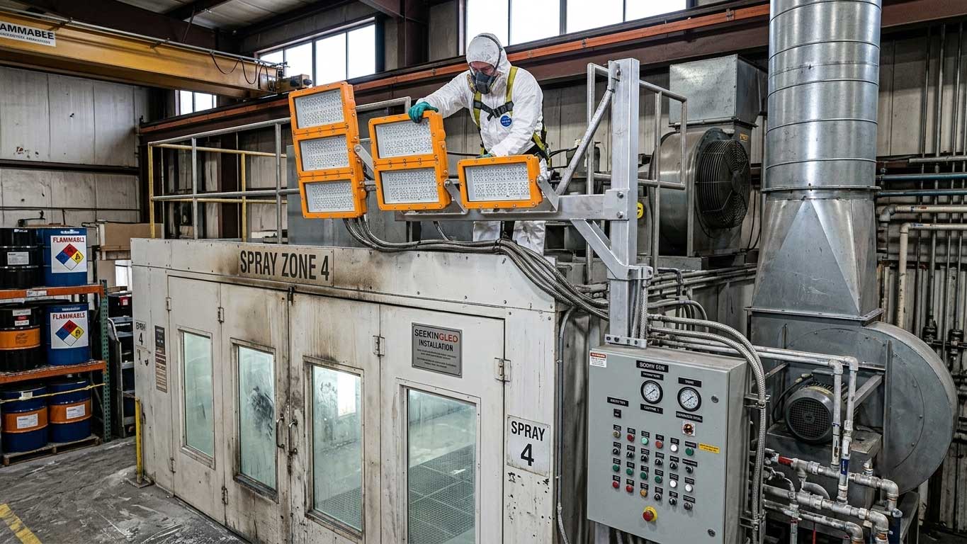 What Makes Explosion Proof Paint Booth Lighting Different? 2 2gfdsahgfdj