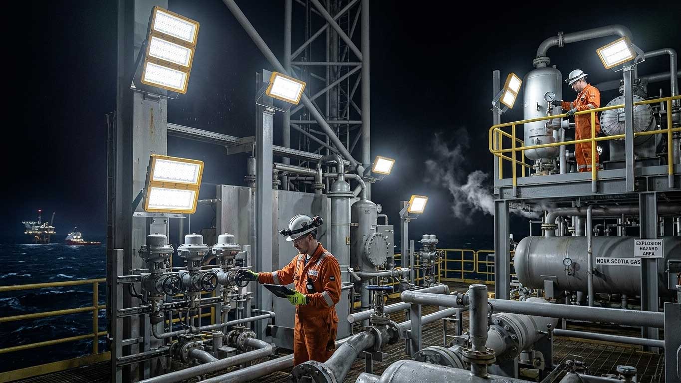 What Explosion Proof LED Floodlights Are Best Suited for Offshore Platforms? 2 2gfdsahjkgfdsjhgdf