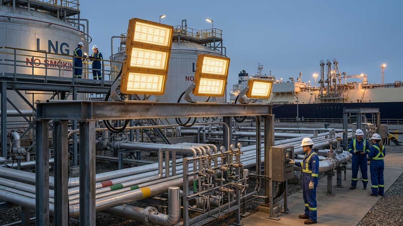 Hazardous Area - Zone 1 & 2 ATEX Lighting: Complete Guide for Safe Industrial Illumination 2 2gfdshgfdjgfsdz