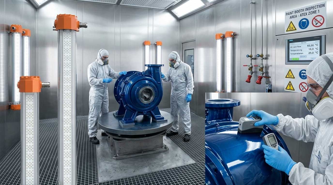 Explosion Proof Paint Booth Lighting 2 2gfdshgfdsjhgfd