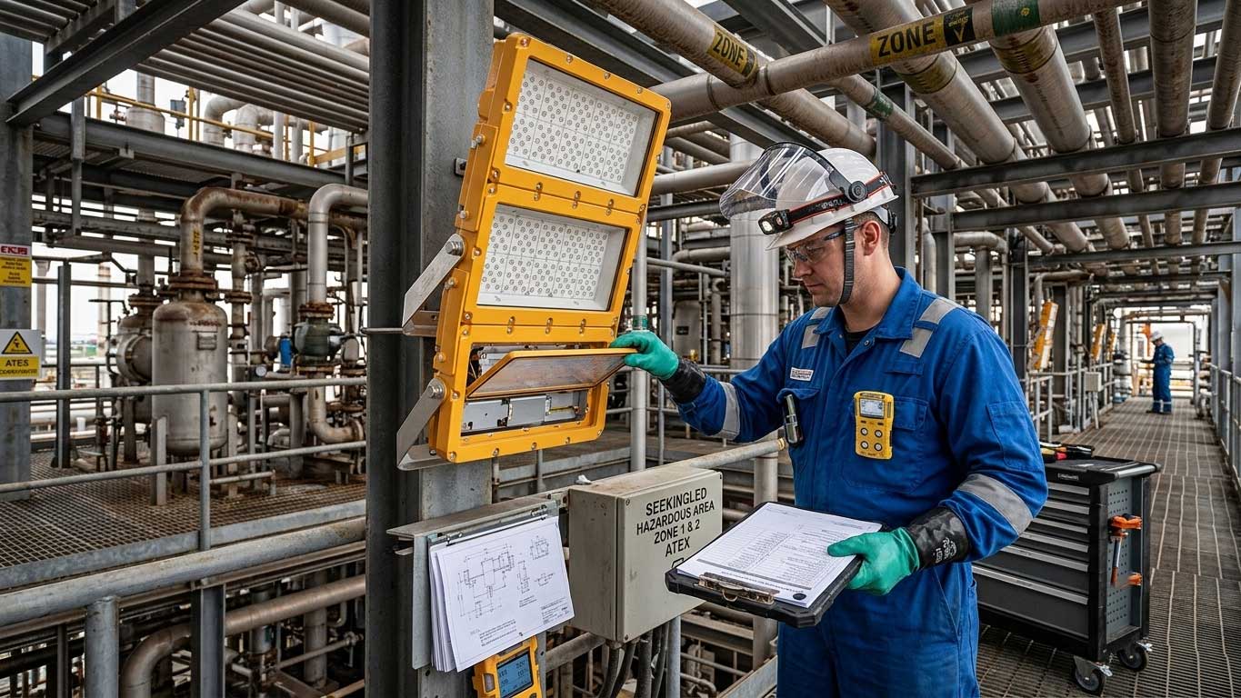 How to Select the Right Hazardous Area – Zone 1 & 2 ATEX Lighting? 3 3gdsahgfdsahgfds
