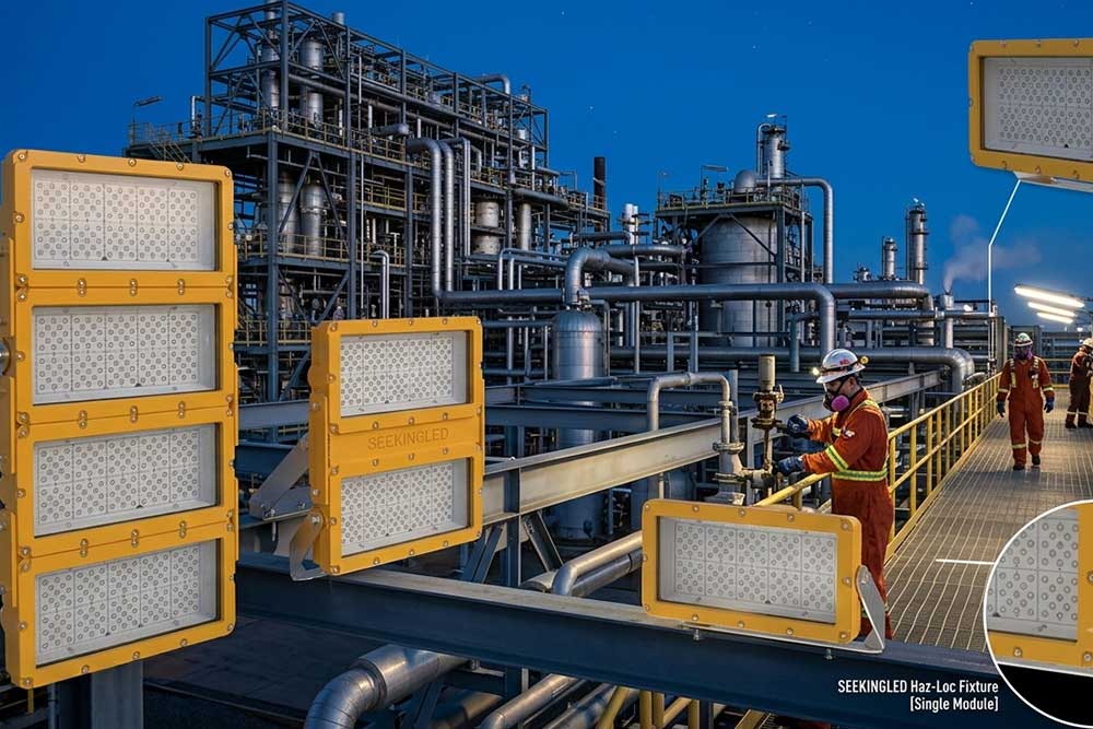 What are hazardous location LED lights?